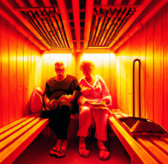 What type of heater is best for a sauna?